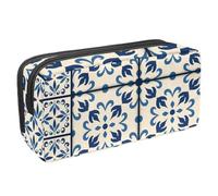 Eslifey Astuccio portamatite, verde alieno UFO luna, grande capacità, astuccio per cancelleria e penne, Multicolore 7, 2.3x8.2x3.9in/6x21x10cm, Beauty Case