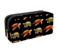 Eslifey Astuccio portapenne con foglie di tucano, grande capacità, astuccio per cancelleria, Multicolore 3, 2.3x8.2x3.9in/6x21x10cm, Beauty Case