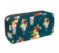 Eslifey Astuccio, Space Man Astronave Rocket Moon Black Hole Stars modello grande capacità astuccio cancelleria penna borsa, Multicolore 5., 2.3x8.2x3.9in/6x21x10cm, Beauty Case