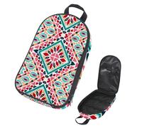 Eslifey Borsa da viaggio organizer per utensili da cucina, animali africani, elefante, borsa portatile per barbecue, kit da cucina, Multicolore 2., 14.7x8.74x2.17in/36x22.2x25.5cm, Organizer per borse