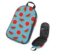 Eslifey Borsa da viaggio organizer per utensili da cucina, in legno, stile vintage, portatile, per barbecue, campeggio, pentole, Multicolore 7, 14.7x8.74x2.17in/36x22.2x25.5cm, Organizer per borse