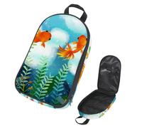 Eslifey Borsa da viaggio per utensili da cucina, con alce nella foresta, borsa portatile per barbecue, kit da cucina, Multicolore 15., 14.7x8.74x2.17in/36x22.2x25.5cm, Organizer per borse