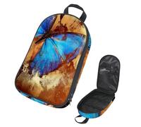 Eslifey Borsa da viaggio per utensili da cucina da campeggio, borsa da viaggio, castello e alberi, borsa portatile per barbecue, kit da cucina, Multicolore 2., 14.7x8.74x2.17in/36x22.2x25.5cm