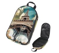 Eslifey Borsa da viaggio per utensili da cucina da campeggio, borsa da viaggio, castello e alberi, borsa portatile per barbecue, kit da cucina, Multicolore 6., 14.7x8.74x2.17in/36x22.2x25.5cm