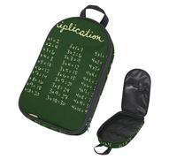 Eslifey Borsa da viaggio per utensili da cucina da campeggio, borsa da viaggio, castello e alberi, borsa portatile per barbecue, kit da cucina, Multicolore 11, 14.7x8.74x2.17in/36x22.2x25.5cm