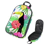 Eslifey Borsa da viaggio per utensili da cucina da campeggio, borsa da viaggio, graziosa borsa portatile colorata a pois per barbecue da campeggio kit da cucina, Multicolore 14., 14.7x8.74x2.17in