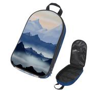 Eslifey Borsa da viaggio per utensili da cucina da campeggio, borsa da viaggio, nave a vela vecchia nave pirata borsa portatile per barbecue da campeggio kit da cucina, Multicolore 14