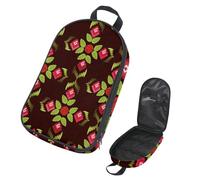 Eslifey Borsa da viaggio per utensili da cucina da campeggio, borsa portatile con palma gialla per barbecue, kit da cucina, Multicolore 13, 14.7x8.74x2.17in/36x22.2x25.5cm, Organizer per borse