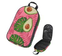 Eslifey Borsa da viaggio per utensili da cucina da campeggio, borsa portatile estiva colorata con ananas per barbecue da campeggio kit da cucina, Multicolore 11, 14.7x8.74x2.17in/36x22.2x25.5cm