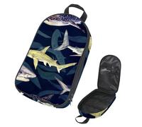 Eslifey Borsa da viaggio per utensili da cucina da campeggio, borsa portatile per animali da fattoria, per barbecue, kit da cucina, Multicolore 7, 14.7x8.74x2.17in/36x22.2x25.5cm, Organizer per borse