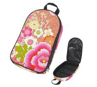 Eslifey Borsa da viaggio per utensili da cucina da campeggio, camomilla, margherita, borsa portatile per barbecue, kit da cucina, Multicolore 11, 14.7x8.74x2.17in/36x22.2x25.5cm, Organizer per borse