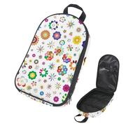 Eslifey Borsa da viaggio per utensili da cucina da campeggio, con note musicali incredibili, borsa portatile per barbecue, kit da cucina, Multicolore 4., 14.7x8.74x2.17in/36x22.2x25.5cm, Organizer per