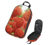 Eslifey Borsa da viaggio per utensili da cucina da campeggio, con stampa zebrata, borsa portatile per barbecue, kit da cucina, Multicolore 13, 14.7x8.74x2.17in/36x22.2x25.5cm, Organizer per borse