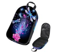 Eslifey Borsa da viaggio per utensili da cucina da campeggio, modello Parigi, borsa portatile per barbecue, kit da cucina, Multicolore 9, 14.7x8.74x2.17in/36x22.2x25.5cm, Organizer per borse