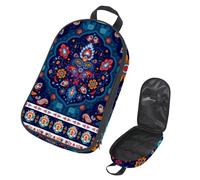 Eslifey Borsa da viaggio per utensili da cucina da campeggio, modello Parigi, borsa portatile per barbecue, kit da cucina, Multicolore 3, 14.7x8.74x2.17in/36x22.2x25.5cm, Organizer per borse