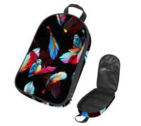 Eslifey Borsa da viaggio per utensili da cucina da campeggio, modello Parigi, borsa portatile per barbecue, kit da cucina, Multicolore 6., 14.7x8.74x2.17in/36x22.2x25.5cm, Organizer per borse