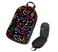 Eslifey Borsa da viaggio per utensili da cucina da campeggio, modello Parigi, borsa portatile per barbecue, kit da cucina, Multicolore 11, 14.7x8.74x2.17in/36x22.2x25.5cm, Organizer per borse