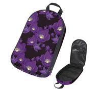 Eslifey Borsa da viaggio per utensili da cucina da campeggio, motivo ananas e frutta, borsa portatile per barbecue, kit da cucina, Multicolore 15., 14.7x8.74x2.17in/36x22.2x25.5cm, Organizer per borse