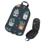 Eslifey Borsa da viaggio per utensili da cucina da campeggio, organizer per piante da appartamento in vasi per animali, borsa portatile per barbecue, kit da cucina, Multicolore 1., 14.7x8.74x2.17in