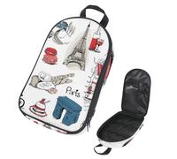 Eslifey Borsa da viaggio per utensili da cucina, da campeggio, poker, craps, borsa portatile per barbecue, kit da cucina, Multicolore 11, 14.7x8.74x2.17in/36x22.2x25.5cm, Organizer per borse