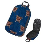 Eslifey Borsa da viaggio per utensili da cucina, organizer da viaggio, motivo dinosauro mimetico, borsa portatile per barbecue, kit da cucina, Multicolore 13, 14.7x8.74x2.17in/36x22.2x25.5cm