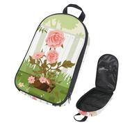 Eslifey Borsa organizer per utensili da cucina da campeggio, con fiori di camelia, borsa portatile per barbecue, kit da cucina, Multicolore 1., 14.7x8.74x2.17in/36x22.2x25.5cm, Organizer per borse