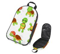 Eslifey Borsa organizer per utensili da cucina da campeggio, coppia romantica scheletrata, borsa portatile per barbecue, kit da cucina, Multicolore 8., 14.7x8.74x2.17in/36x22.2x25.5cm, Organizer per