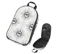 Eslifey Borsa organizer per utensili da cucina da campeggio, motivo floreale rosso, blu, rosa, portatile, per barbecue, campeggio, pentole, Multicolore 12., 14.7x8.74x2.17in/36x22.2x25.5cm, Organizer