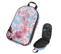 Eslifey Borsa organizer per utensili da cucina da campeggio, torre Eiffel, portatile, per barbecue, campeggio, pentole, Multicolore 11, 14.7x8.74x2.17in/36x22.2x25.5cm, Organizer per borse