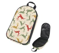 Eslifey Borsa organizer per utensili da cucina da campeggio, torre Eiffel, portatile, per barbecue, campeggio, pentole, Multicolore 4., 14.7x8.74x2.17in/36x22.2x25.5cm, Organizer per borse