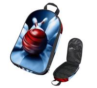 Eslifey Borsa organizer per utensili da cucina da campeggio, torre Eiffel, portatile, per barbecue, campeggio, pentole, Multicolore 8., 14.7x8.74x2.17in/36x22.2x25.5cm, Organizer per borse