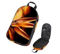 Eslifey Borsa organizer per utensili da cucina da viaggio, acchiappasogni, con piume, borsa portatile per barbecue, kit da cucina, Multicolore 13, 14.7x8.74x2.17in/36x22.2x25.5cm, Organizer per borse