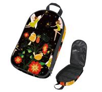 Eslifey Borsa organizer per utensili da cucina da viaggio, alla moda Love Paris Elements, borsa portatile per barbecue, kit da cucina, Multicolore 15., 14.7x8.74x2.17in/36x22.2x25.5cm, Organizer per