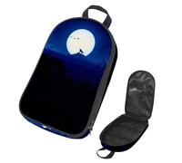 Eslifey Borsa organizer per utensili da cucina da viaggio, bella borsa portatile arcobaleno per barbecue, kit da cucina, Multicolore 8., 14.7x8.74x2.17in/36x22.2x25.5cm, Organizer per borse