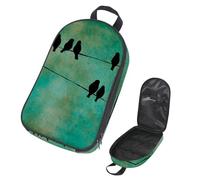 Eslifey Borsa organizer per utensili da cucina da viaggio, bella borsa portatile con tulipani floreali tramonto paesaggio, per barbecue, campeggio, pentole kit da cucina, Multicolore 12