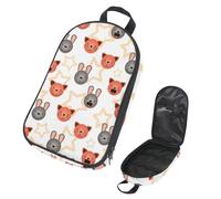 Eslifey Borsa organizer per utensili da cucina da viaggio, blu e bianco, motivo mandala floreale, portatile, per barbecue, campeggio, pentole e utensili da cucina, Multicolore 4., 14.7x8.74x2.17in