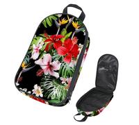 Eslifey Borsa organizer per utensili da cucina da viaggio, blu e bianco, motivo mandala floreale, portatile, per barbecue, campeggio, pentole e utensili da cucina, Multicolore 11, 14.7x8.74x2.17in