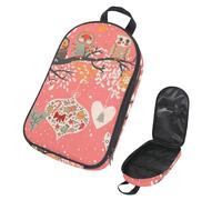 Eslifey Borsa organizer per utensili da cucina da viaggio, borsa per occhiali da donna con tacco alto, rossetti rossi, profumi, borsa portatile per barbecue, campeggio, pentole kit da cucina