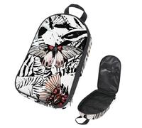 Eslifey Borsa organizer per utensili da cucina da viaggio, borsa per occhiali da donna con tacco alto, rossetti rossi, profumi, borsa portatile per barbecue, campeggio, pentole kit da cucina