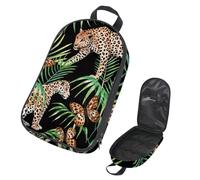 Eslifey Borsa organizer per utensili da cucina da viaggio, borsa portatile con motivo a panda per barbecue, kit da cucina, Multicolore 15., 14.7x8.74x2.17in/36x22.2x25.5cm, Organizer per borse