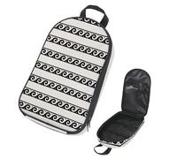 Eslifey Borsa organizer per utensili da cucina da viaggio, borsa portatile Pandas per barbecue, kit da cucina, Multicolore 7, 14.7x8.74x2.17in/36x22.2x25.5cm, Organizer per borse