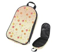 Eslifey Borsa organizer per utensili da cucina da viaggio, borsa portatile per barbecue da campeggio con frutta gialla e limone, kit da cucina, Multicolore 2., 14.7x8.74x2.17in/36x22.2x25.5cm