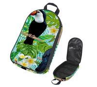 Eslifey Borsa organizer per utensili da cucina da viaggio, borsa portatile per barbecue, kit da cucina con leopardo animale della giungla, Multicolore 12., 14.7x8.74x2.17in/36x22.2x25.5cm, Organizer