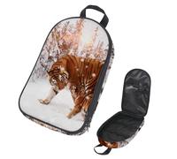 Eslifey Borsa organizer per utensili da cucina da viaggio, borsa portatile per barbecue, kit da cucina con paesaggio tramonto con cavallo, Multicolore 14., 14.7x8.74x2.17in/36x22.2x25.5cm, Organizer