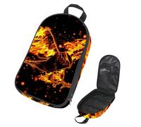 Eslifey Borsa organizer per utensili da cucina da viaggio, borsa portatile per barbecue, kit da cucina con paesaggio tramonto con cavallo, Multicolore 6., 14.7x8.74x2.17in/36x22.2x25.5cm, Organizer