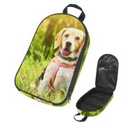 Eslifey Borsa organizer per utensili da cucina da viaggio, borsa portatile per barbecue, kit da cucina con paesaggio tramonto con cavallo, Multicolore 5., 14.7x8.74x2.17in/36x22.2x25.5cm, Organizer