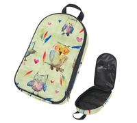 Eslifey Borsa organizer per utensili da cucina da viaggio, colorata, con squalo, stella, vita subacquea, borsa portatile per barbecue, campeggio, pentole, kit da cucina, Multicolore 3