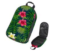 Eslifey Borsa organizer per utensili da cucina da viaggio, con albero di plastica con fiori, borsa portatile per barbecue, kit da cucina, Multicolore 1., 14.7x8.74x2.17in/36x22.2x25.5cm, Organizer per
