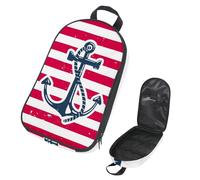 Eslifey Borsa organizer per utensili da cucina da viaggio, con bellissimo motivo con piume di pavone, borsa portatile per barbecue, campeggio, pentole e utensili da cucina, Multicolore 9