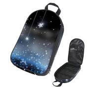 Eslifey Borsa organizer per utensili da cucina da viaggio, con costellazioni di cielo stellato, borsa portatile per barbecue, kit da cucina, Multicolore 2., 14.7x8.74x2.17in/36x22.2x25.5cm, Organizer